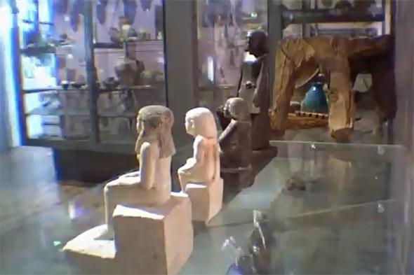 Neb Senu: la estatua egipcia del Museo de Manchester que gira sola