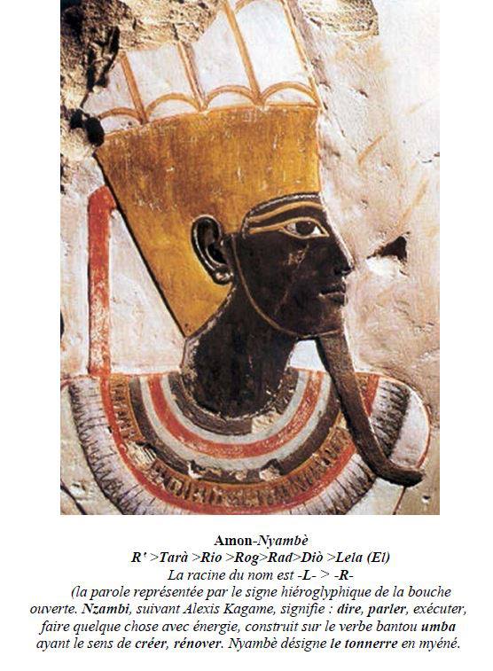 AMÓN (Nyambe o Rog) el Dios de todos los africanos