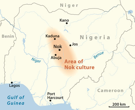 La brillante Civilización Nok de Nigeria (500 A.C)