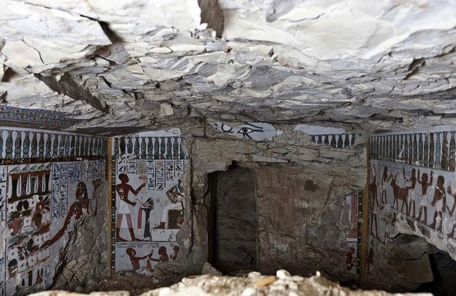 Hallada una nueva tumba faraónica en Luxor (Tebas)